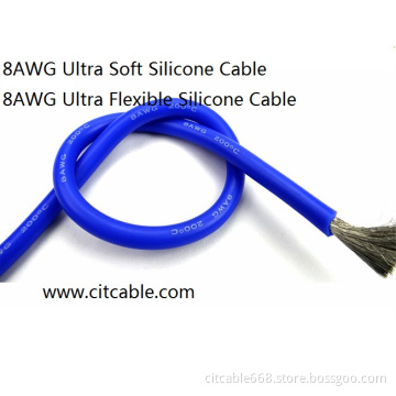 8AWG Ultra Flexible Silicone Cable